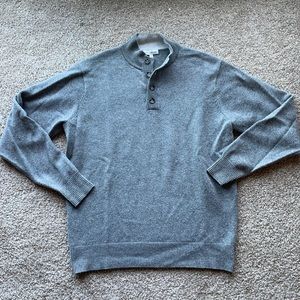Peter Millar Cashmere Sweater Grey size Medium